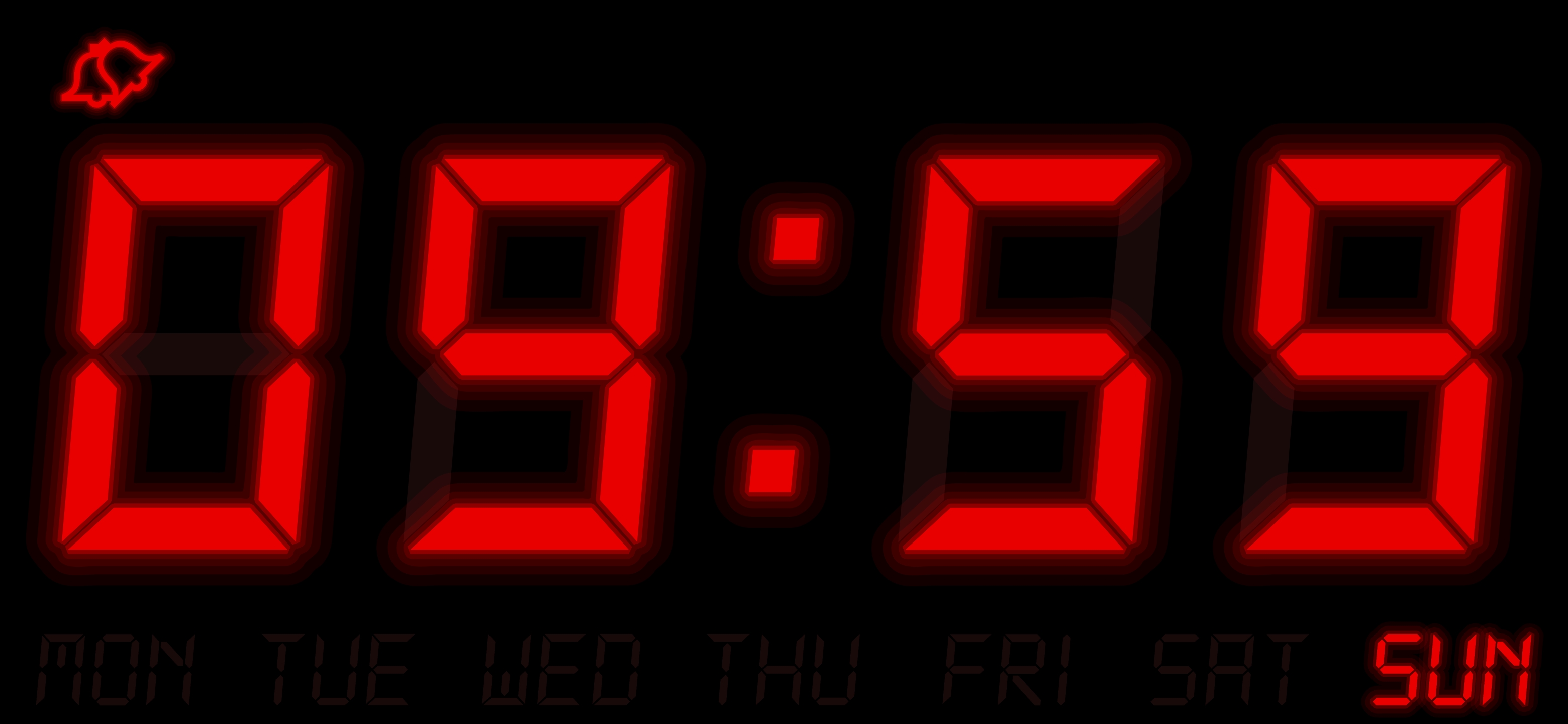 Digital Alarm Clock - Screen 2